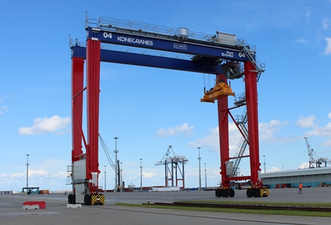 Кран RTG 